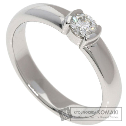 TIFFANY&Co. Dots Solitaire Diamond Ring Platinum PT950 Ladies [Used]
