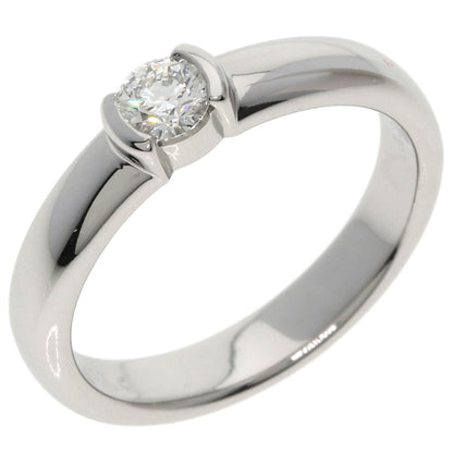 TIFFANY&Co. Dots Solitaire Diamond Ring Platinum PT950 Ladies [Used]