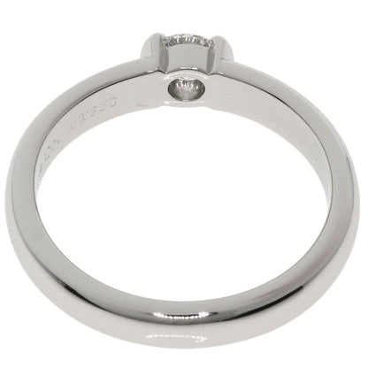 TIFFANY&Co. Dots Solitaire Diamond Ring Platinum PT950 Ladies [Used]