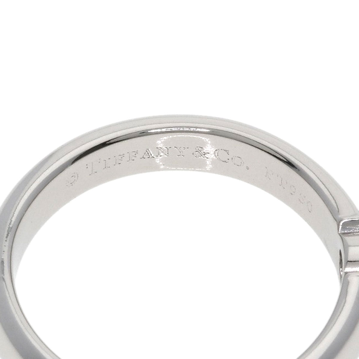 TIFFANY&Co. Dots Solitaire Diamond Ring Platinum PT950 Ladies [Used]