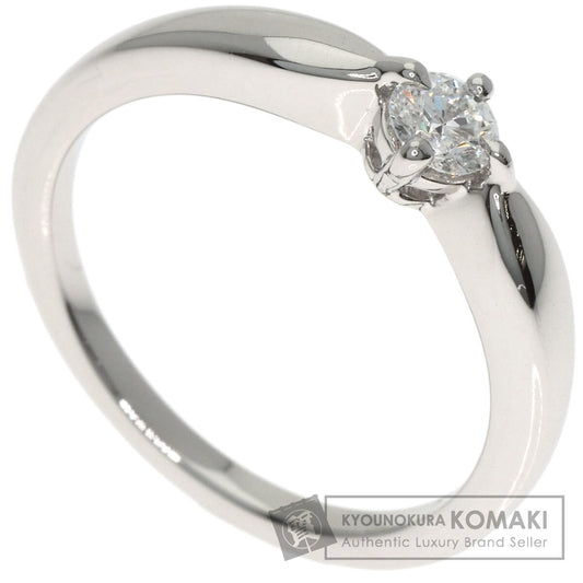 BVLGARI Dedicata Diamond Ring Platinum PT950 Ladies [Used]