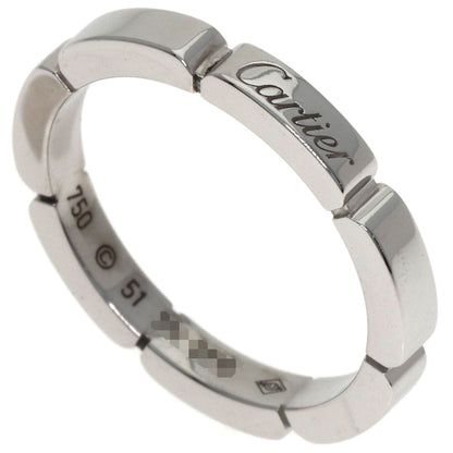 CARTIER Mayon PANTHERE # 51 Ring K18 White Gold Ladies [Used]
