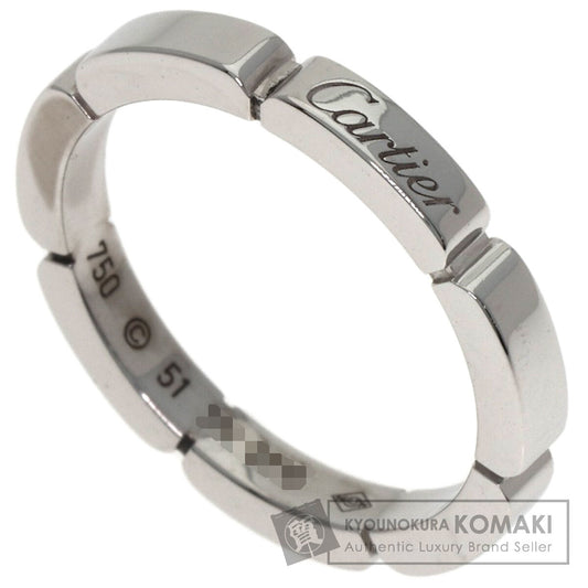 CARTIER Mayon PANTHERE # 51 Ring K18 White Gold Ladies [Used]
