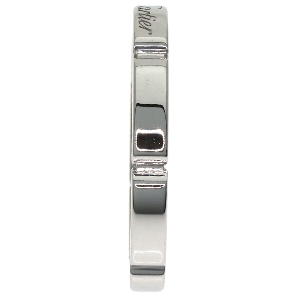 CARTIER Mayon PANTHERE # 51 Ring K18 White Gold Ladies [Used]