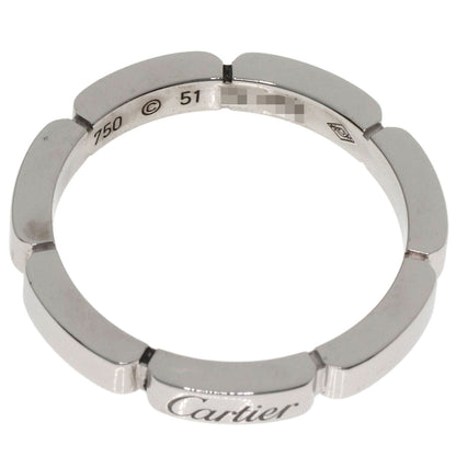 CARTIER Mayon PANTHERE # 51 Ring K18 White Gold Ladies [Used]