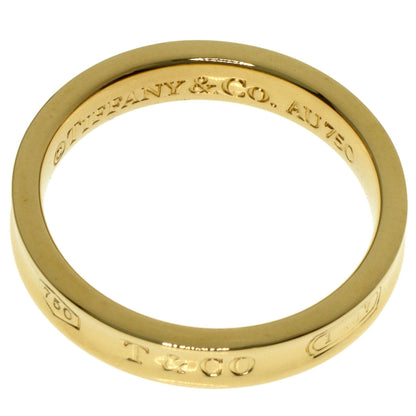 TIFFANY&Co. 1837 Narrow Ring K18 Yellow Gold Ladies [Used]
