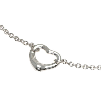 TIFFANY&Co. Open heart 3P Bracelet Silver Ladies [Used]