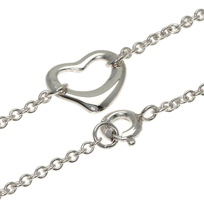 TIFFANY&Co. Open heart 3P Bracelet Silver Ladies [Used]