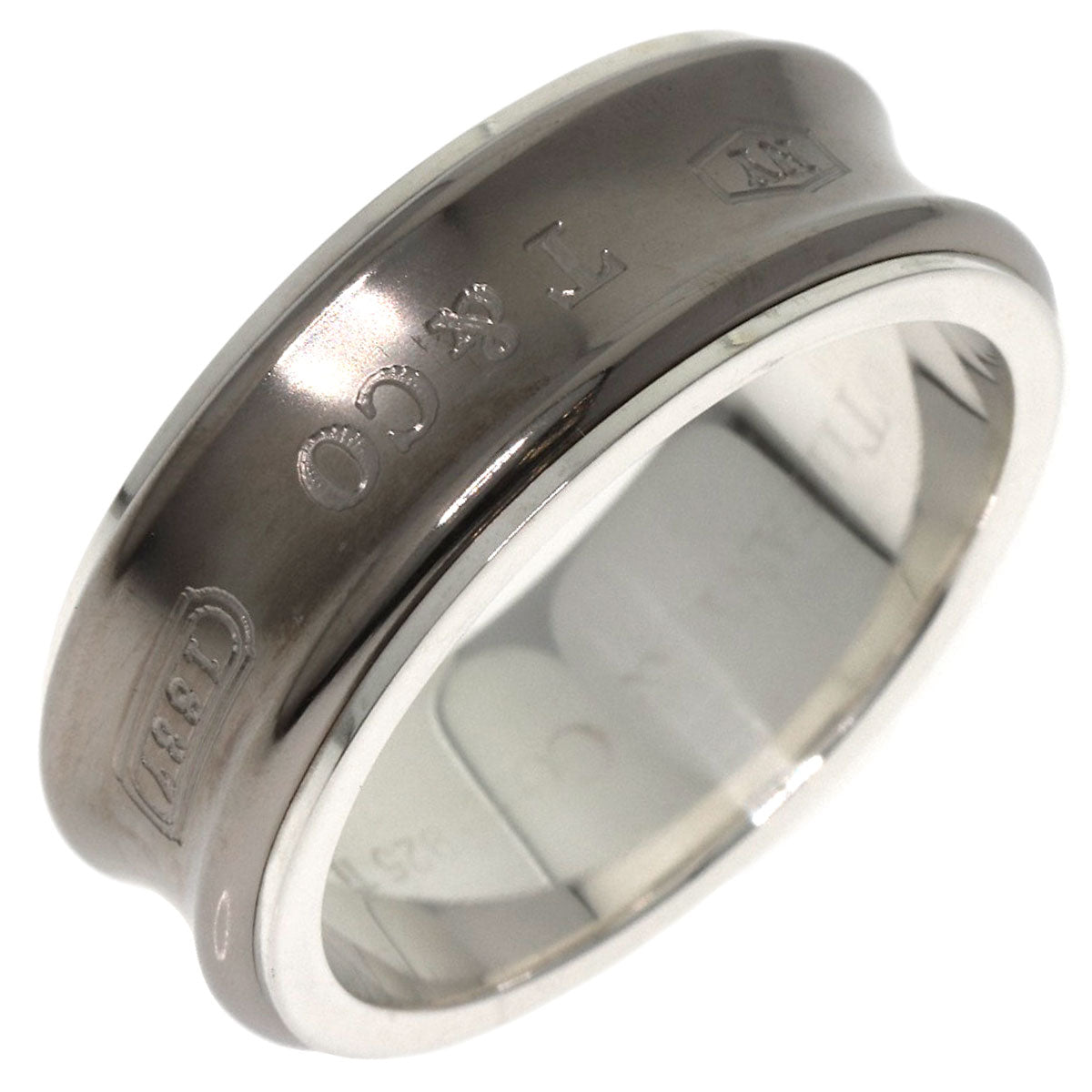 TIFFANY&Co. 1837 Ring Silver TitaniumLadies [Used]