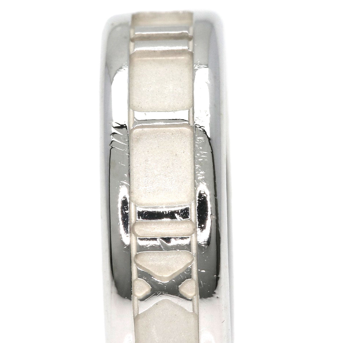 TIFFANY&Co. Atlas Ring Silver Ladies [Used]