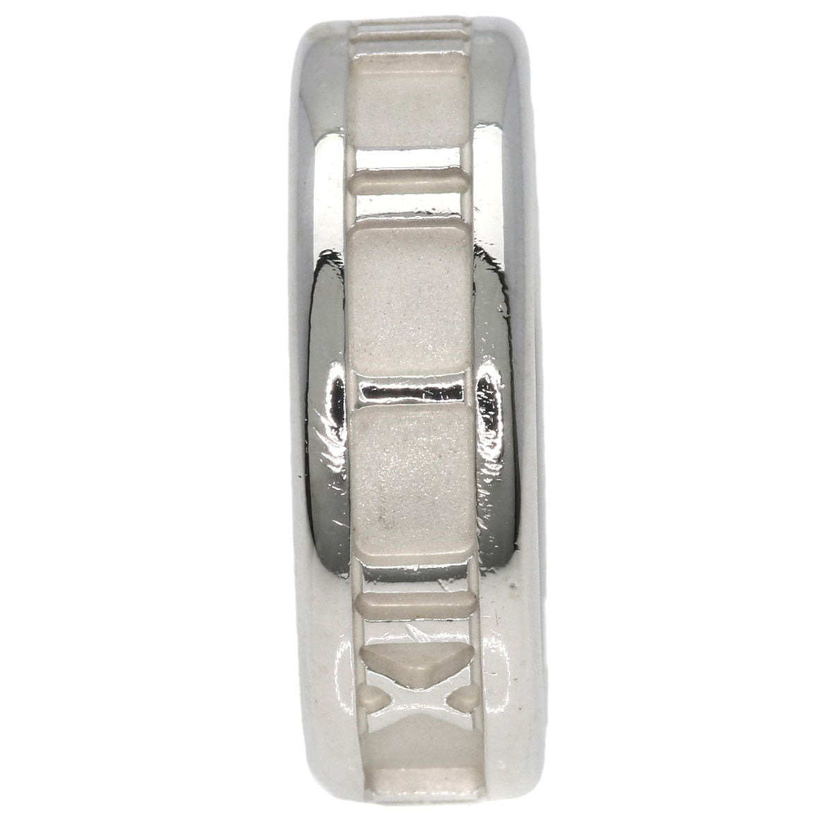TIFFANY&Co. Atlas Ring Silver Ladies [Used]