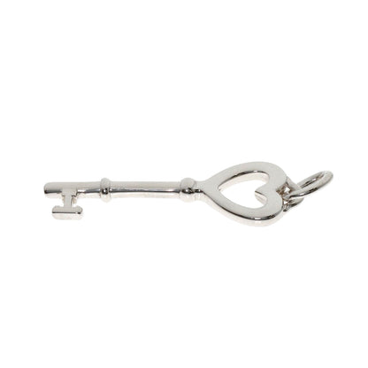 TIFFANY&Co. Heart key Pendant top Silver Ladies [Used]