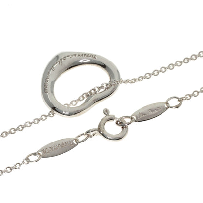 TIFFANY&Co. Open heart Necklace Silver Ladies [Used]