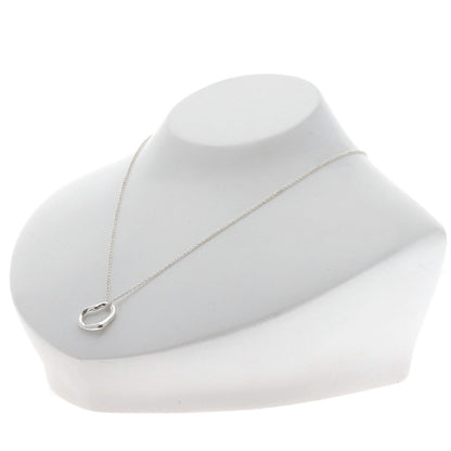 TIFFANY&Co. Open heart Necklace Silver Ladies [Used]