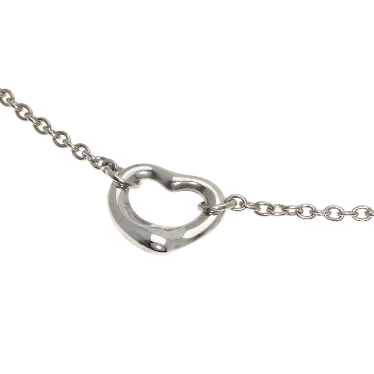 TIFFANY&Co. 5P open heart Bracelet Silver Ladies [Used]