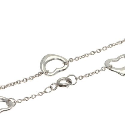 TIFFANY&Co. 5P open heart Bracelet Silver Ladies [Used]