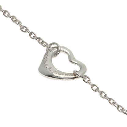TIFFANY&Co. 5P open heart Bracelet Silver Ladies [Used]
