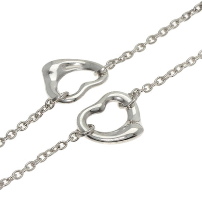 TIFFANY&Co. 5P open heart Bracelet Silver Ladies [Used]