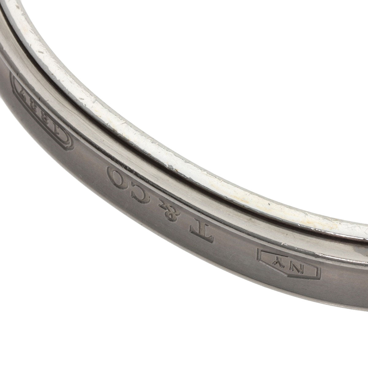TIFFANY&Co. 1837 Bracelet Silver TitaniumLadies [Used]