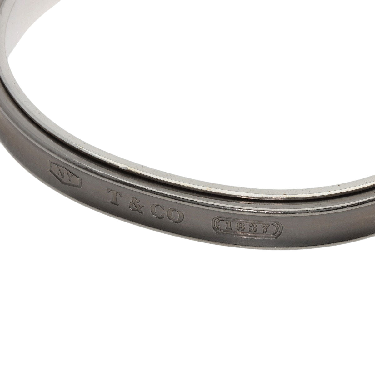 TIFFANY&Co. 1837 Bracelet Silver TitaniumLadies [Used]