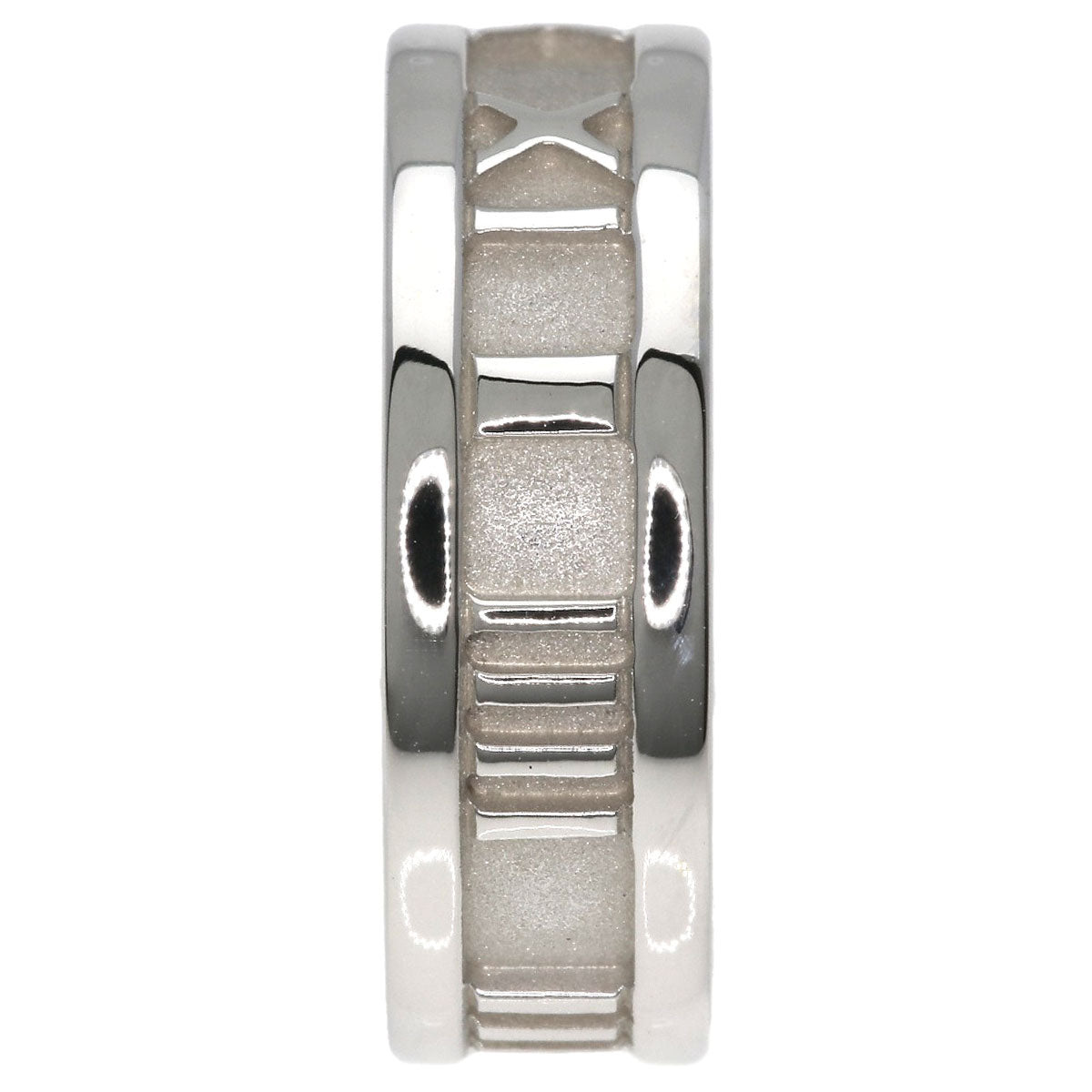 TIFFANY&Co. Atlas Ring Silver Ladies [Used]