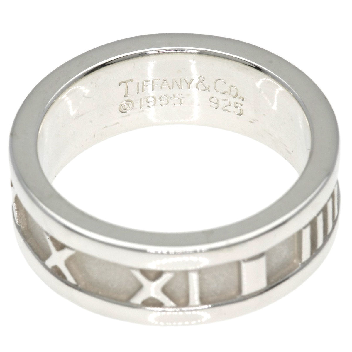 TIFFANY&Co. Atlas Ring Silver Ladies [Used]