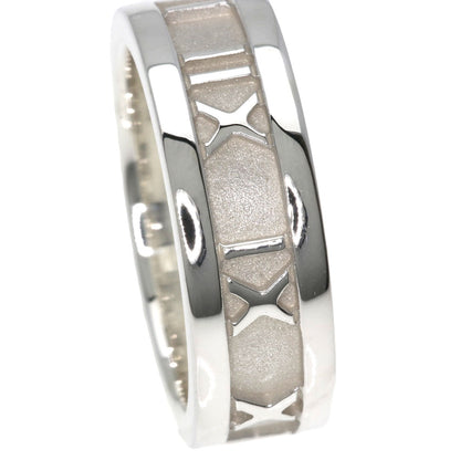 TIFFANY&Co. Atlas Ring Silver Ladies [Used]