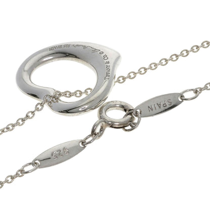 TIFFANY&Co. Open heart Necklace Silver Ladies [Used]
