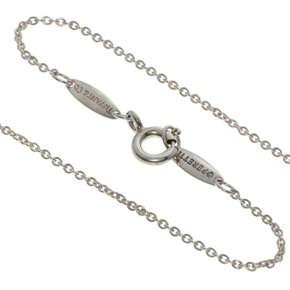 TIFFANY&Co. Open heart Necklace Silver Ladies [Used]