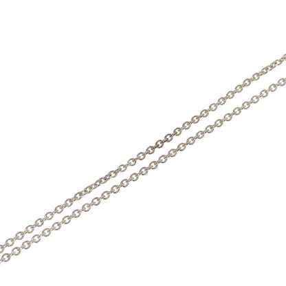 TIFFANY&Co. Open heart Necklace Silver Ladies [Used]