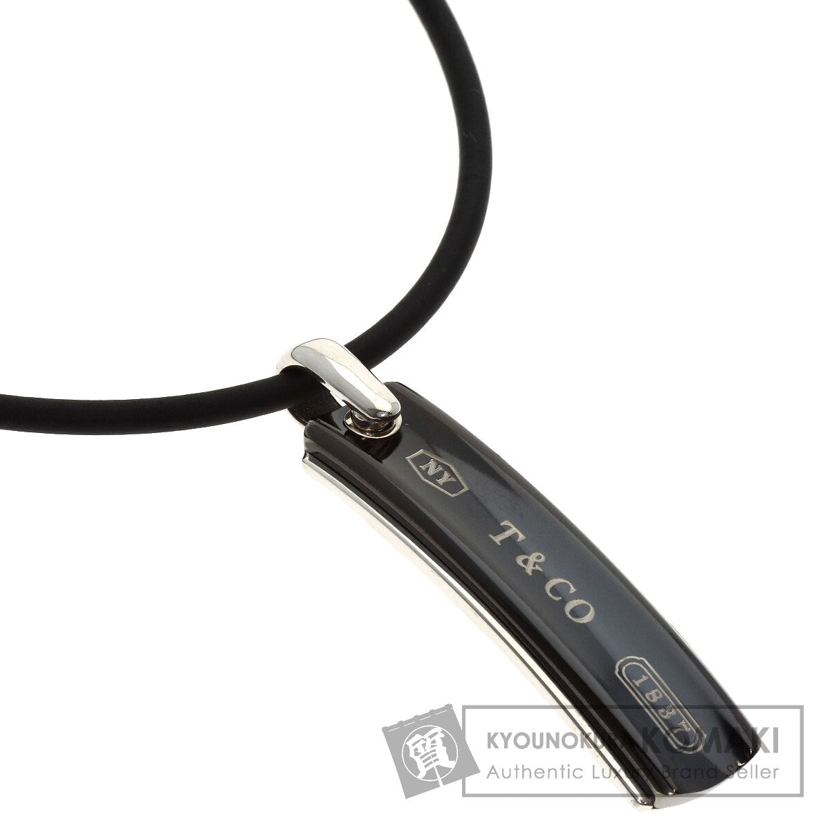 TIFFANY&Co. 1837 Necklace Silver Titaniummens [Used]