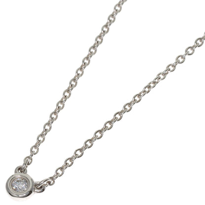 TIFFANY&Co. By The Yard 1P Diamond Necklace Silver Ladies [Used]