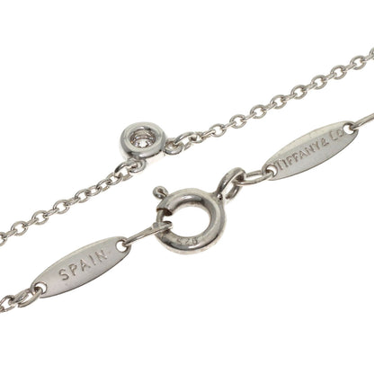 TIFFANY&Co. By The Yard 1P Diamond Necklace Silver Ladies [Used]