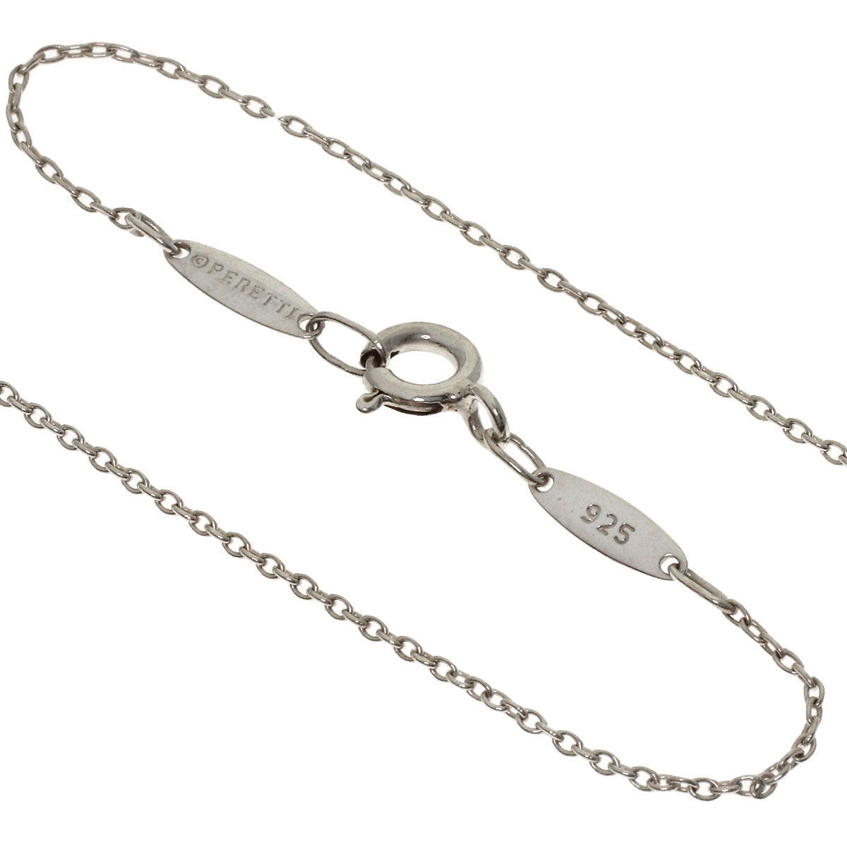TIFFANY&Co. By The Yard 1P Diamond Necklace Silver Ladies [Used]