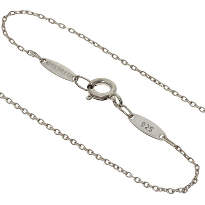 TIFFANY&Co. By The Yard 1P Diamond Necklace Silver Ladies [Used]