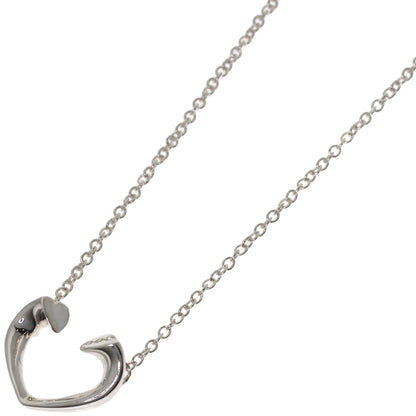 TIFFANY&Co. Heart motif Necklace Silver Ladies [Used]