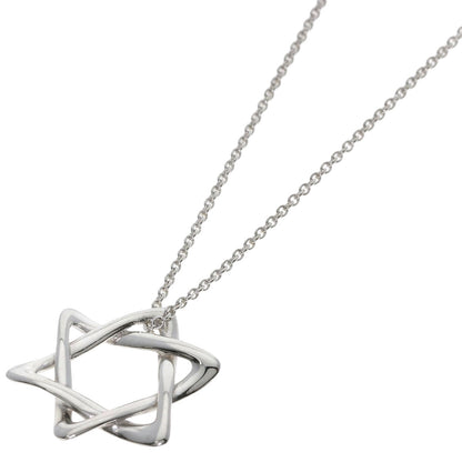 TIFFANY&Co. Star of david Necklace Silver Ladies [Used]