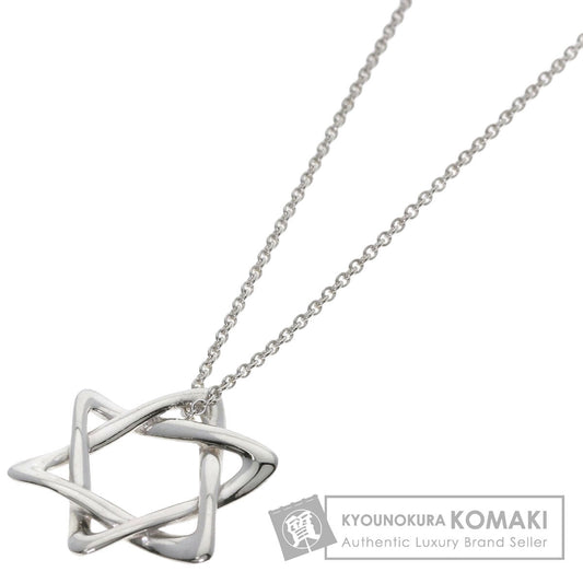TIFFANY&Co. Star of david Necklace Silver Ladies [Used]