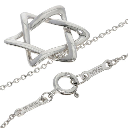 TIFFANY&Co. Star of david Necklace Silver Ladies [Used]
