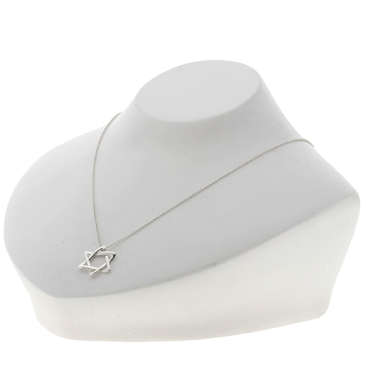 TIFFANY&Co. Star of david Necklace Silver Ladies [Used]