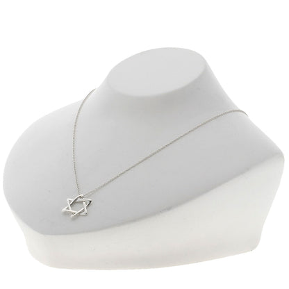 TIFFANY&Co. Star of david Necklace Silver Ladies [Used]