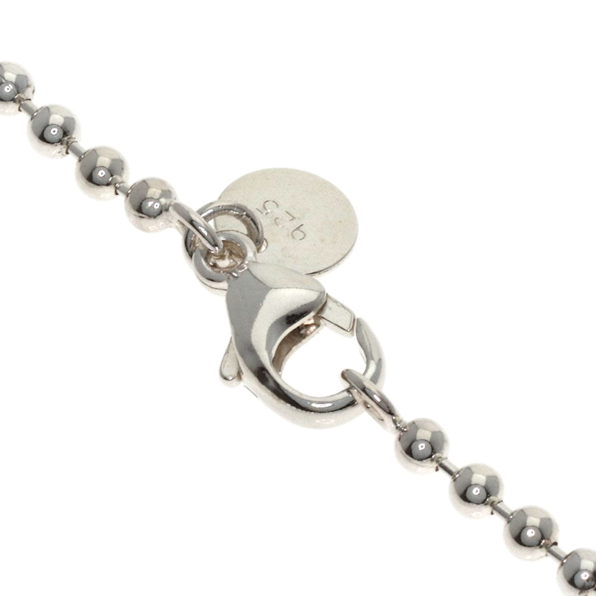 TIFFANY&Co. Ball Chain 17.9" Necklace Silver Ladies [Used]