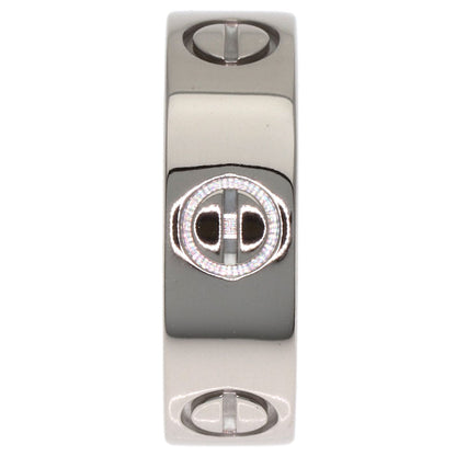 CARTIER love ring #47 Ring K18 White Gold Ladies [Used]