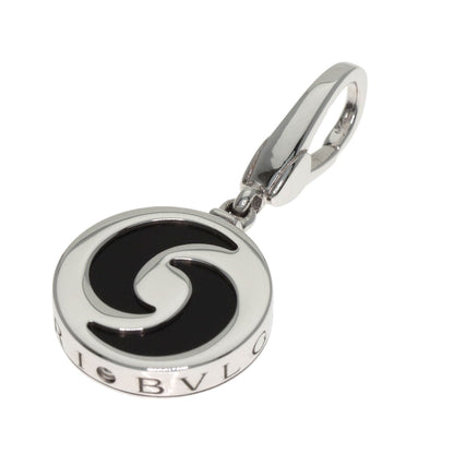 BVLGARI Optical charm Pendant top K18 White Gold Ladies [Used]