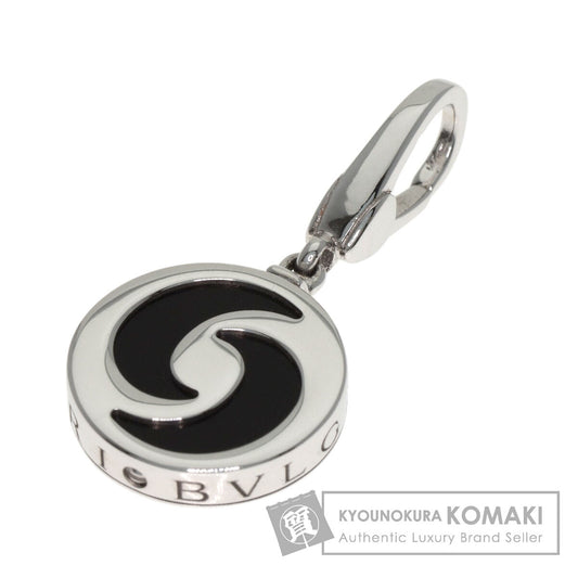 BVLGARI Optical charm Pendant top K18 White Gold Ladies [Used]