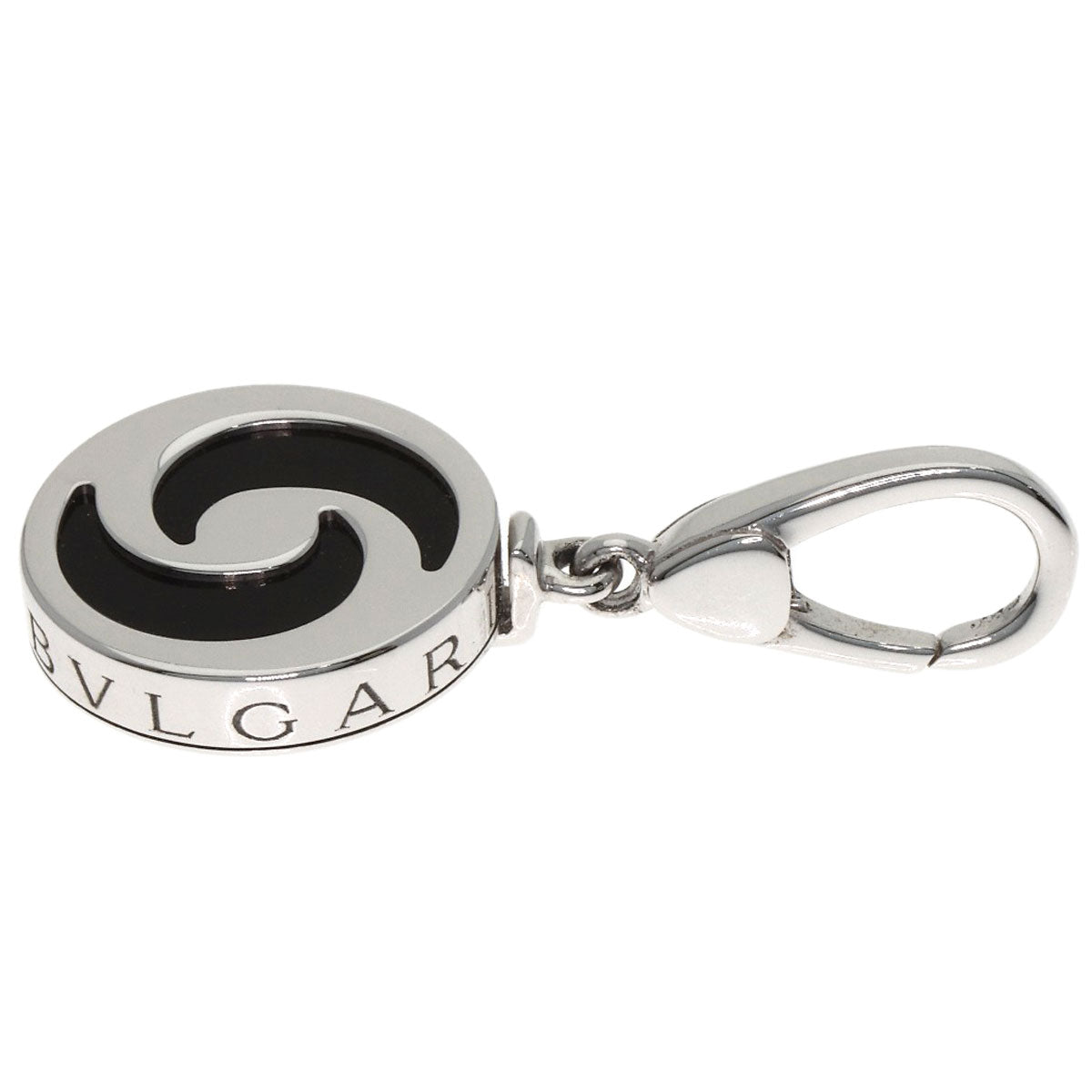 BVLGARI Optical charm Pendant top K18 White Gold Ladies [Used]