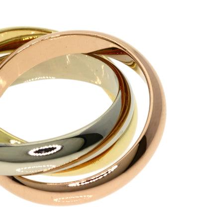 CARTIER Trinity MM #51 Ring K18 Yellow Gold 18K Pink GoldLadies [Used]