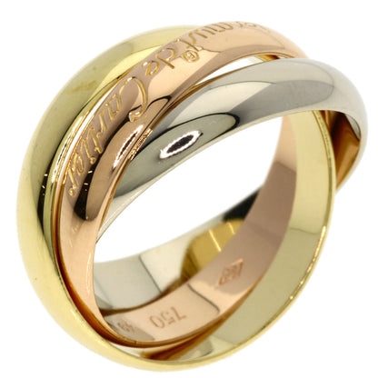CARTIER Trinity #49 Ring K18 Yellow Gold 18K Pink GoldLadies [Used]