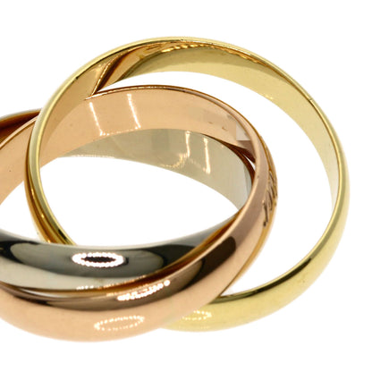 CARTIER Trinity #49 Ring K18 Yellow Gold 18K Pink GoldLadies [Used]