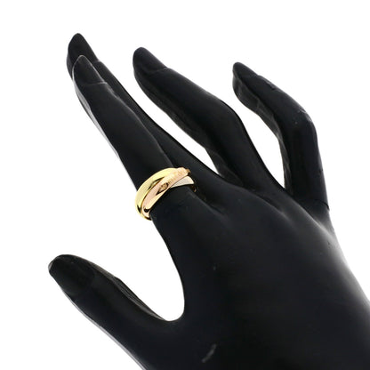 CARTIER Trinity #48 Ring K18 Yellow Gold 18K Pink GoldLadies [Used]